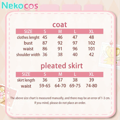 【Nekocos】Anime Cardcaptor Sakura Cosplay Kinomoto Sakura School Uniform Cosplay Costume Premium Edition | Custom-TailorAnime,Cardcaptor Sakura,Costume