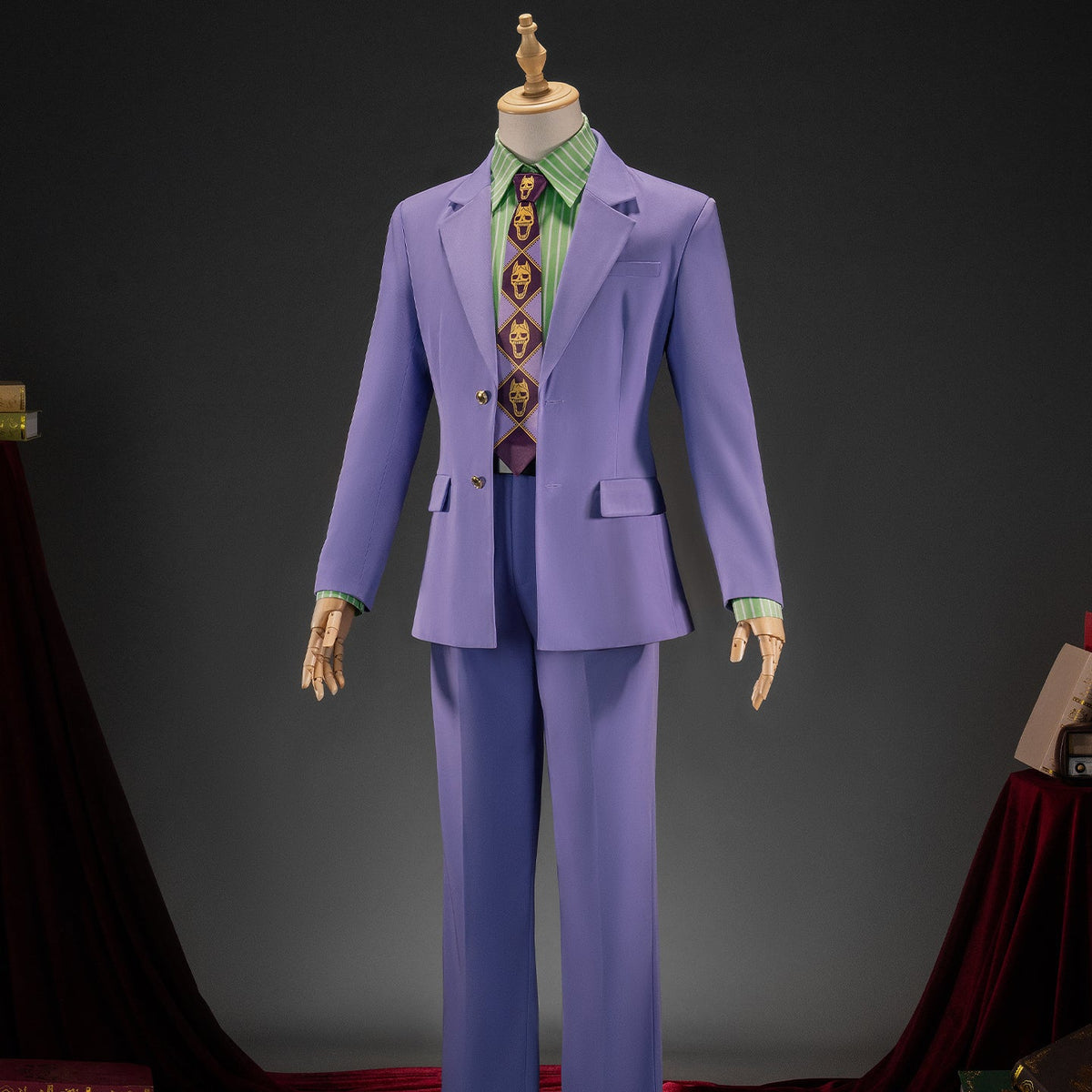 Kira Yoshikage Cosplay Costume | Quality & Style in StockAnime,Costume,JoJo's Bizarre Adventure