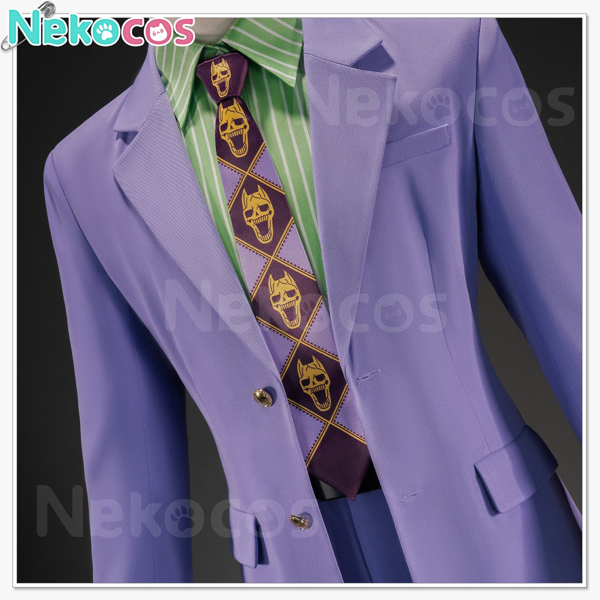 Kira Yoshikage Cosplay Costume | Quality & Style in StockAnime,Costume,JoJo's Bizarre Adventure