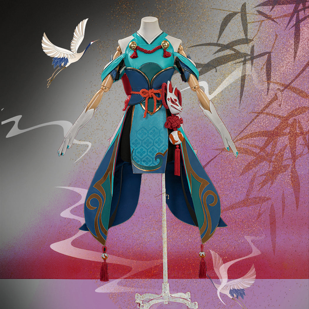 【Nekocos】Game Cosplay Inari Fox Kiriko Cosplay Costume | Custom-Tailor