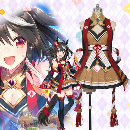 【Nekocos】Game Uma Musume Pretty Derby Cosplay Kitasan Black Cosplay Costume | Custom-Tailor