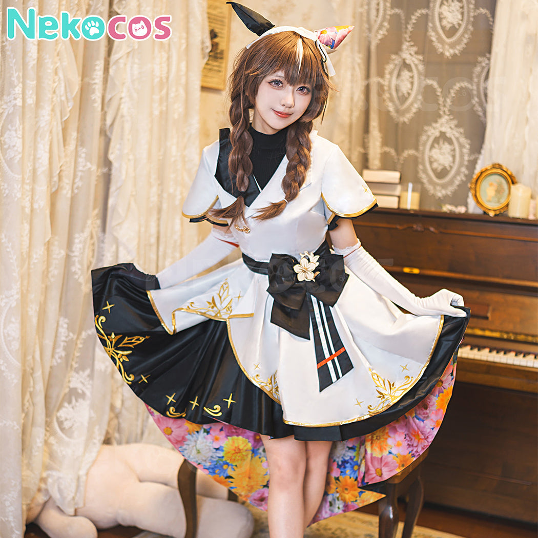 【Nekocos】Game Uma Musume Pretty Derby Cosplay Kitasan Black Cosplay Costume | Custom-Tailor