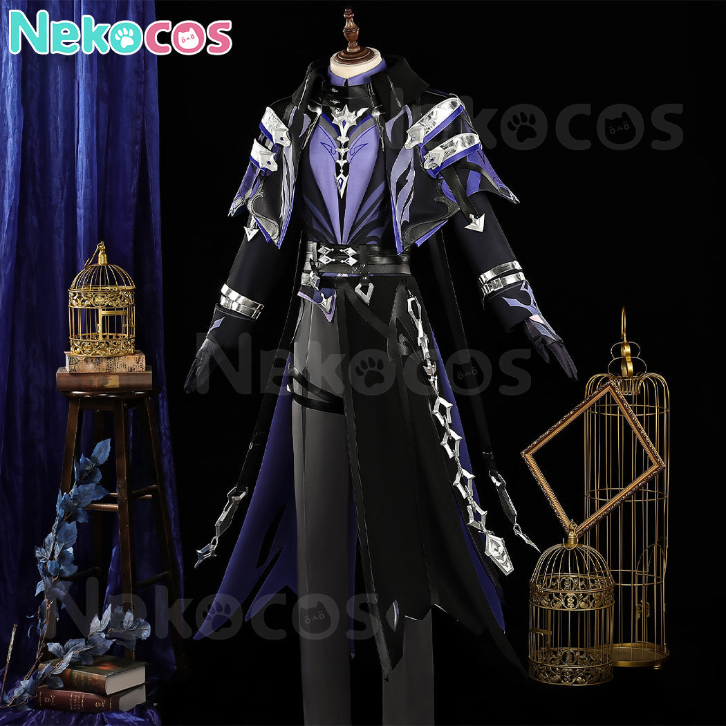 【Nekocos】Game Genshin Impact Cosplay Kyryll Chudomirovich Flins Cosplay Costume | In Stock