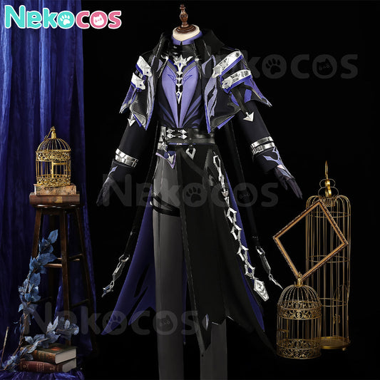 【Nekocos】Game Genshin Impact Cosplay Kyryll Chudomirovich Flins Cosplay Costume | In Stock