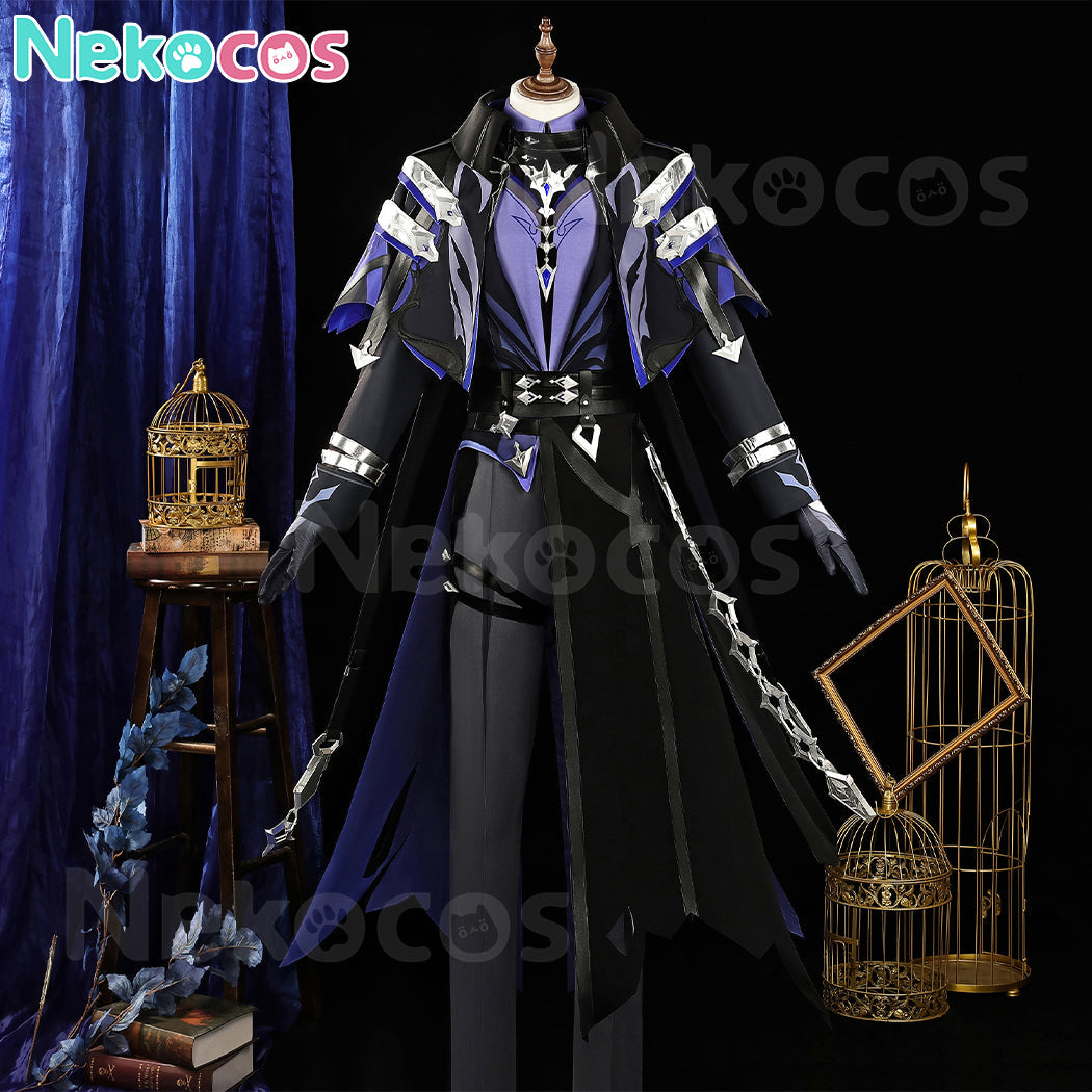 【Nekocos】Game Genshin Impact Cosplay Kyryll Chudomirovich Flins Cosplay Costume | In Stock