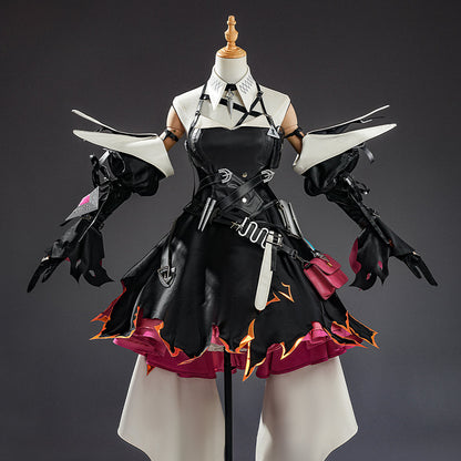 【Nekocos】Game Arknights Cosplay Levatine Laevatain Cosplay Costume Premium Edition | Custom-Tailor