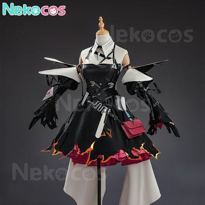 【Nekocos】Game Arknights Cosplay Levatine Laevatain Cosplay Costume Premium Edition | Custom-Tailor