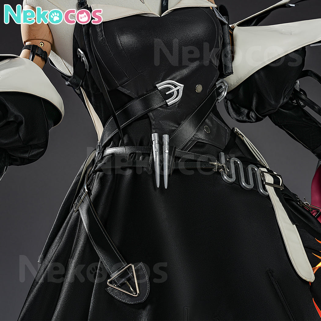 【Nekocos】Game Arknights Cosplay Levatine Laevatain Cosplay Costume Premium Edition | Custom-Tailor