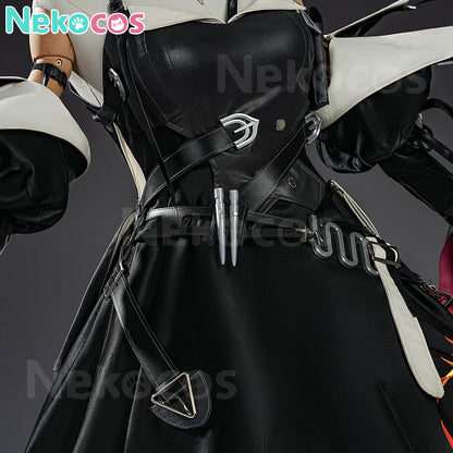 【Nekocos】Game Arknights Cosplay Levatine Laevatain Cosplay Costume Premium Edition | Custom-Tailor
