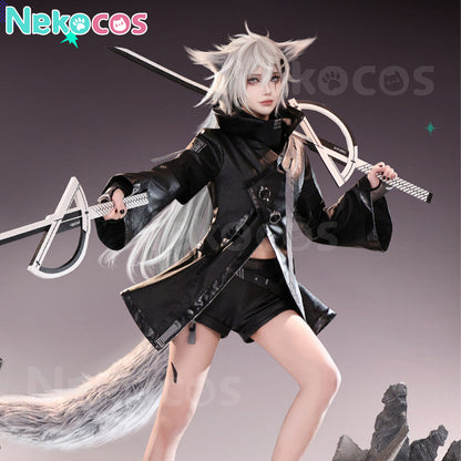 【Nekocos】Game Arknights Lappland Cosplay Costume Premium Edition | Custom-Tailor