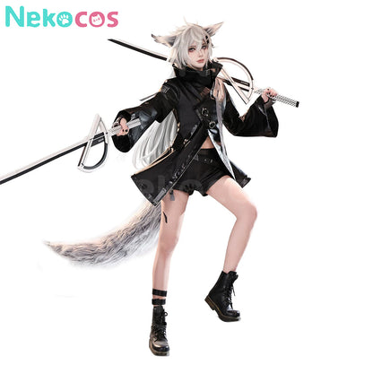 【Nekocos】Game Arknights Lappland Cosplay Costume Premium Edition | Custom-Tailor