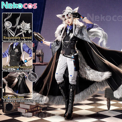 Arknights Lappland Cosplay Costume - Premium EditionArknights,Costume,Game