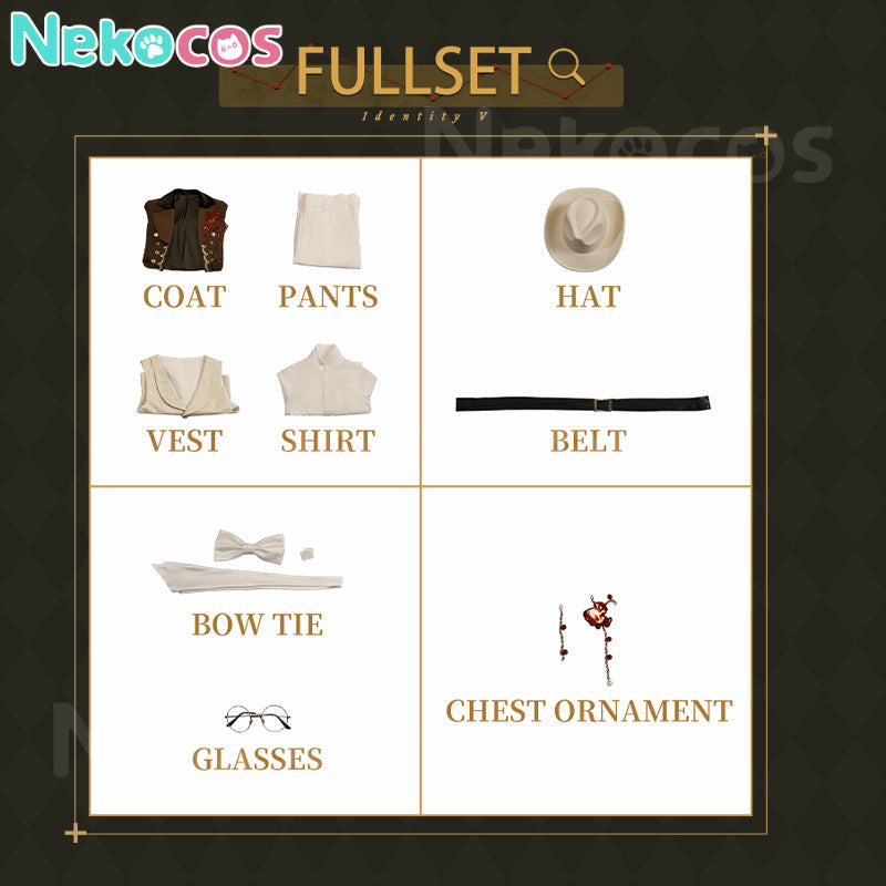 【Nekocos】Game Identity V Cosplay Werther Cosplay Costume Premium Edition | Custom-Tailor