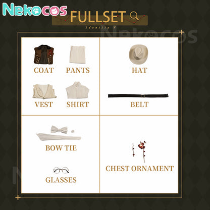 【Nekocos】Game Identity V Cosplay Werther Cosplay Costume Premium Edition | Custom-Tailor
