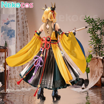 【Nekocos】Game Arknights Cosplay Leizi Cosplay Costume Premium Edition | Custom-Tailor