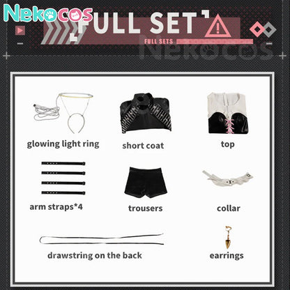 【Nekocos】Game Arknights Cosplay Lemuen Cosplay Costume Premium Edition | Custom-Tailor