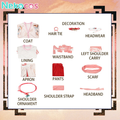 【Nekocos】Game Where Winds Meet Cosplay Liyuan Troupe Cosplay Costume | Custom-Tailor