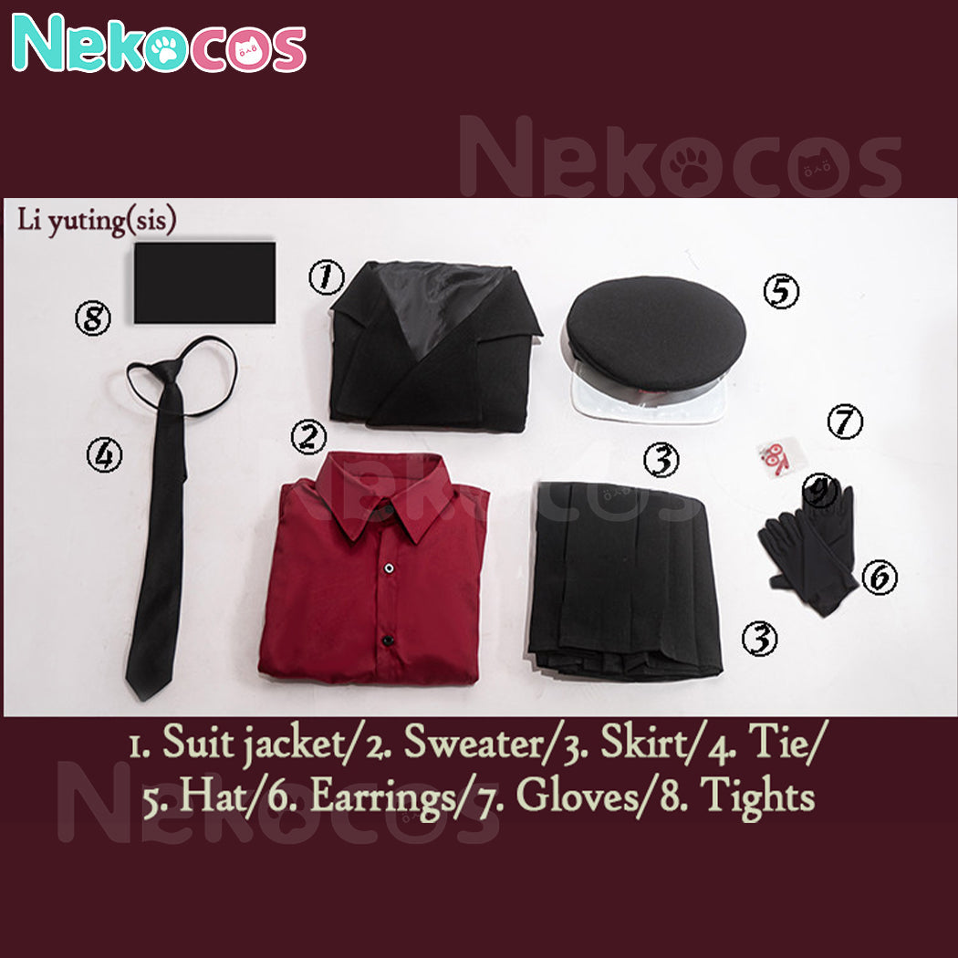 【Nekocos】Game Touqi Cosplay Li Yuting Cosplay Costume | In Stock