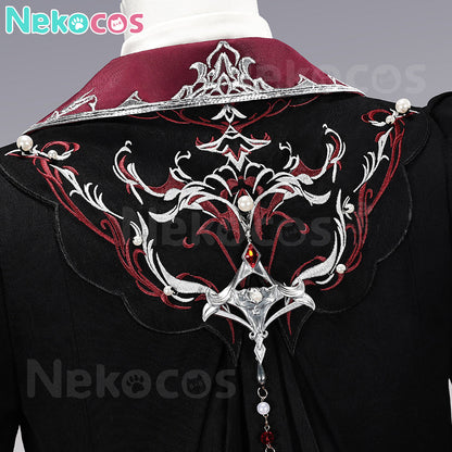【Nekocos】Game Love and Deepspace MC's Bloodmoon Soulpact Couple Sylus Silverwing Fiend Cosplay Costume Premium Edition | Custom-Tailor