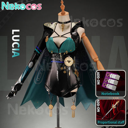 【Nekocos】Game Zenless Zone Zero Cosplay Lucia Elowen Cosplay Costume Premium Edition | In Stock