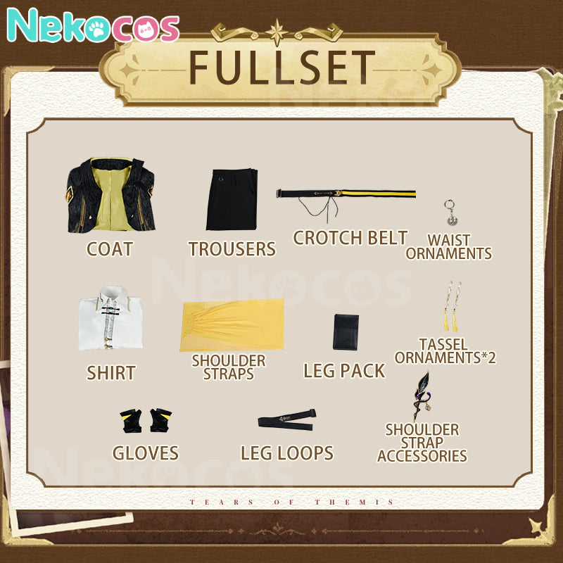 【Nekocos】Game Tears of Themis Cosplay Luke Pearce Cosplay Costume Premium Edition | Custom-Tailor