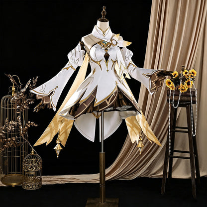 【Nekocos】Game Genshin Impact Cosplay Lumine As Heaven and Earth Are Made Anew Cosplay Costume | In Stock