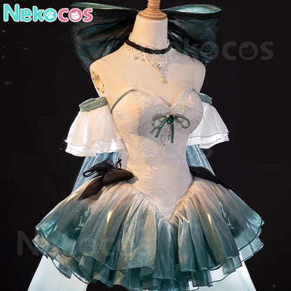 【Nekocos】Game Genshin Impact Cosplay Lynette Lily of the Valley Waltz Cosplay Costume Premium Edition | In Stock