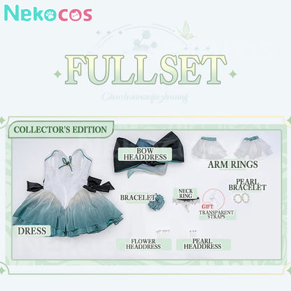 【Nekocos】Game Genshin Impact Cosplay Lynette Lily of the Valley Waltz Cosplay Costume Premium Edition | In Stock