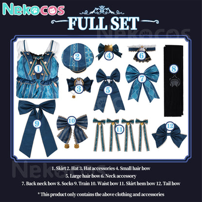 【Nekocos】Game Genshin Impact Cosplay Café Lynette CosplayCostume Premium Edition | Custom-Tailor