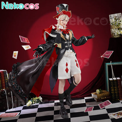 【Nekocos】Game Genshin Impact Cosplay Lynette x KFC Cosplay Costume Premium Edition | Custom-Tailor