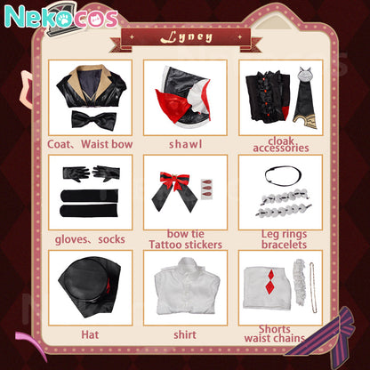 【Nekocos】Game Genshin Impact Cosplay Lynette x KFC Cosplay Costume Premium Edition | Custom-Tailor