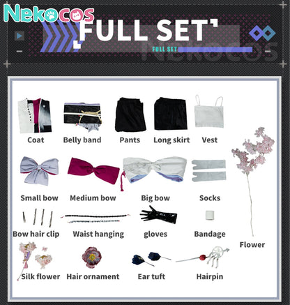【Nekocos】Game Arknights Cosplay Mio Cosplay Costume Premium Edition | Custom-Tailor