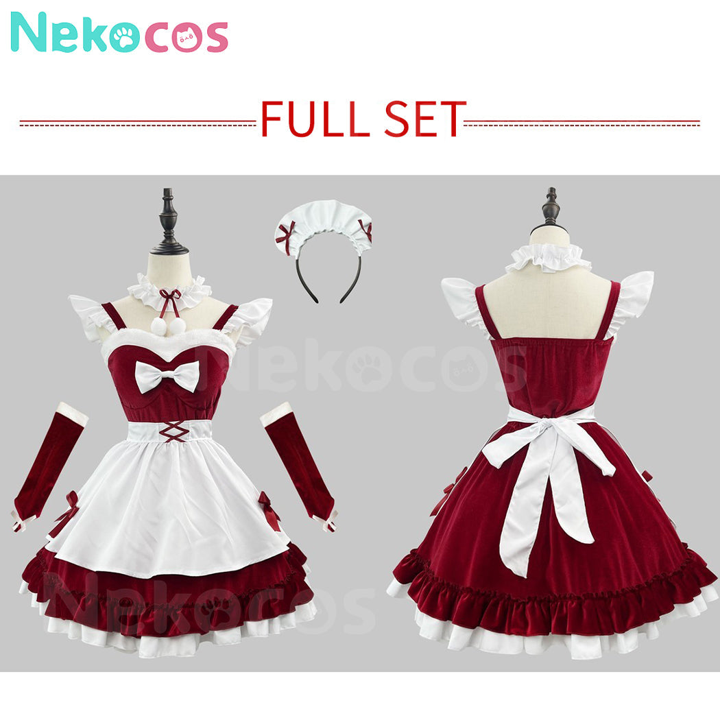 【Nekocos】Game Love Duction! Cosplay Maid outfit Cosplay Costume | In Stock