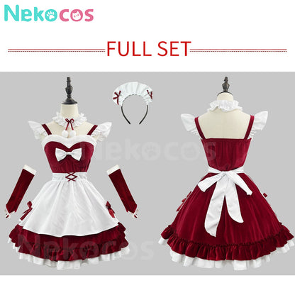 【Nekocos】Game Love Duction! Cosplay Maid outfit Cosplay Costume | In Stock