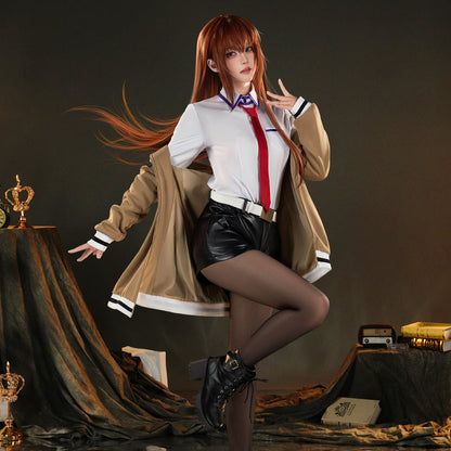 【Nekocos】Anime Steins;Gate Cosplay Kurisu Makise Cosplay Costume Premium Edition | Custom-TailorAnime,Costume,one,Steins;Gate