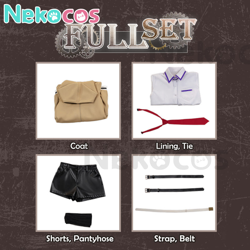 【Nekocos】Anime Steins;Gate Cosplay Kurisu Makise Cosplay Costume Premium Edition | Custom-TailorAnime,Costume,one,Steins;Gate