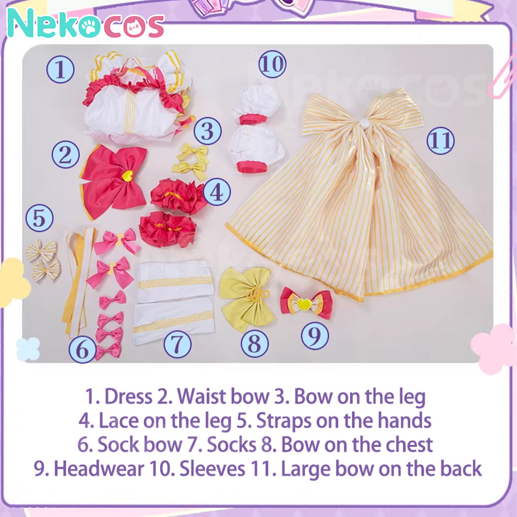 【Nekocos】Game Cosplay Laala Manaka Cosplay Costume | In Stock