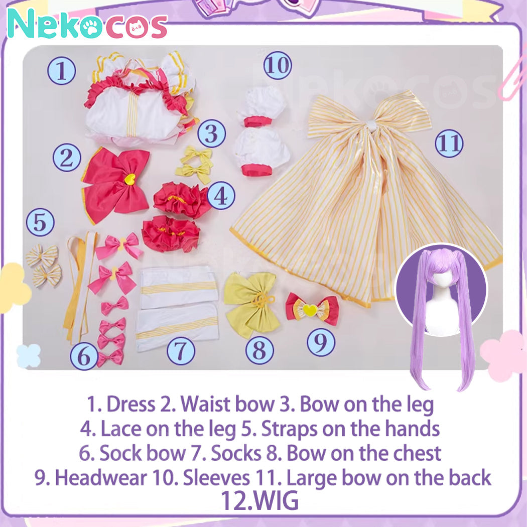 【Nekocos】Game Cosplay Laala Manaka Cosplay Costume | In Stock