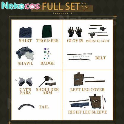 【Nekocos】Game Identity Ⅴ Cosplay Matthias Czernin Cosplay Costume Premium Edition | Custom-Tailor