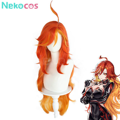 【Nekocos】Game Genshin Impact Cosplay Mavuika Cosplay Wig | In Stock