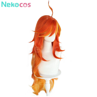 【Nekocos】Game Genshin Impact Cosplay Mavuika Cosplay Wig | In Stock