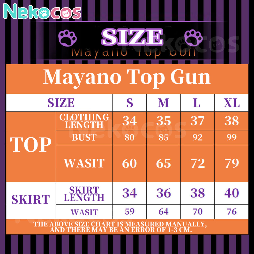 【Nekocos】Game Uma Musume Pretty Derby Cosplay Mayano Top Gun‌ Cosplay Costume | Custom-Tailor