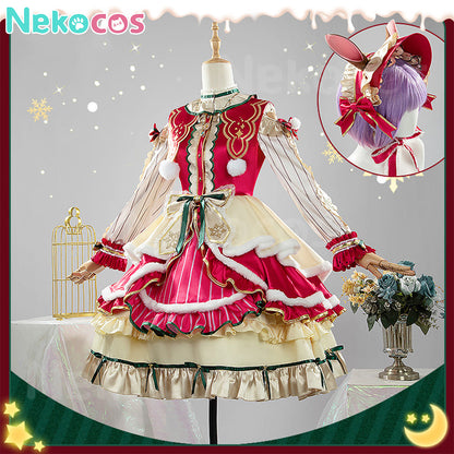 【Nekocos】Game Cosplay Mejiro Bright Christmas  Cosplay Costume | Custom-Tailor