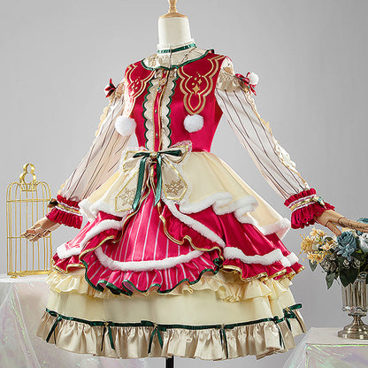 【Nekocos】Game Cosplay Mejiro Bright Christmas  Cosplay Costume | Custom-Tailor