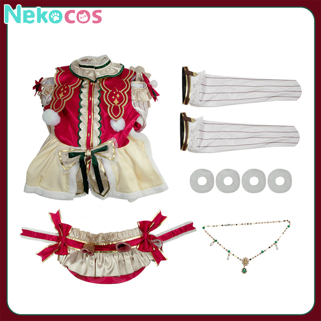 【Nekocos】Game Cosplay Mejiro Bright Christmas  Cosplay Costume | Custom-Tailor