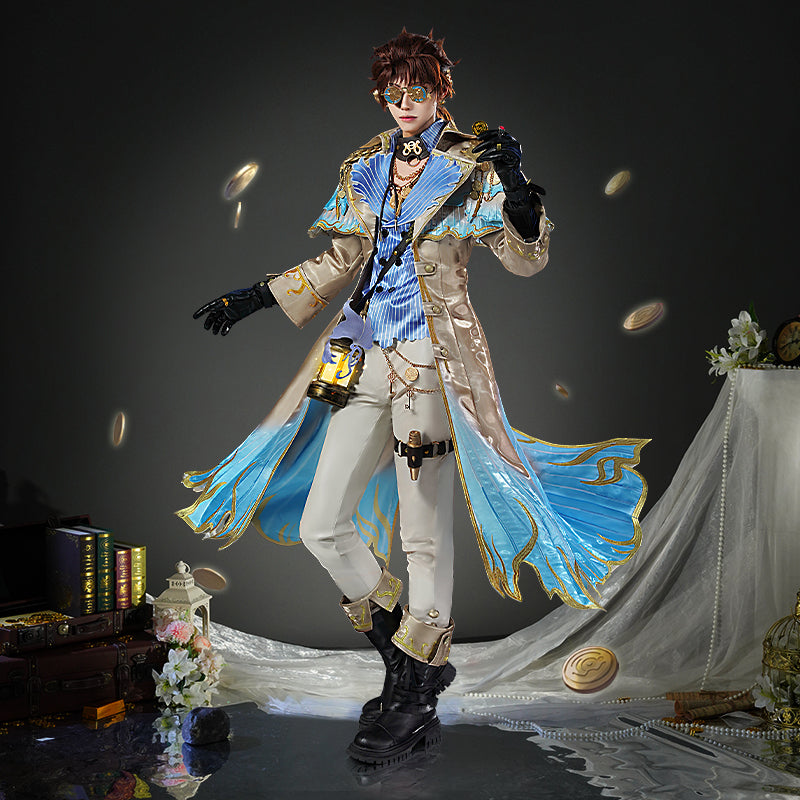 【Nekocos】Game Identity Ⅴ Cosplay Cabinet of Curiosities Mercenary Naib Subedar Cosplay Costume Premium Edition | Custom-Tailor