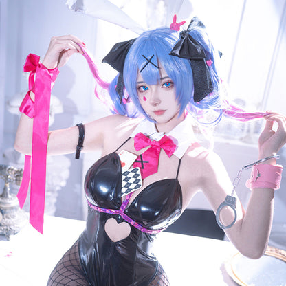 【Nekocos】Vocaloid Cosplay Miku Bunny Girl Cosplay Costume | In Stock