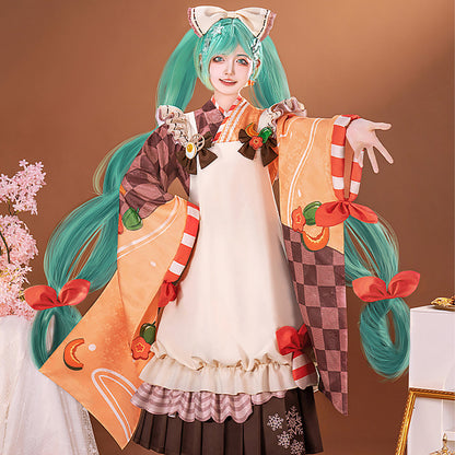 【Nekocos】Vocaloid Hatsune Miku Cosplay Snow Miku 2024 Cosplay Costume Premium Edition | In Stock