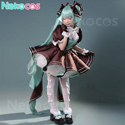 【Nekocos】Vocaloid Cosplay Hatsune Rabbit Dress Cosplay Costume | Custom-Tailor