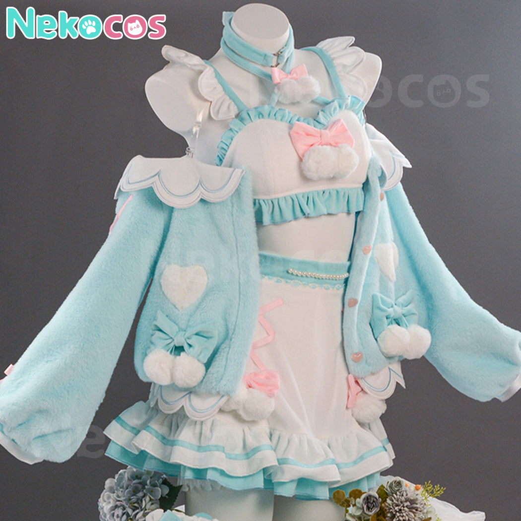 【Nekocos】Vocaloid Cosplay Hatsune Miku and Sanrio Collaboration Cosplay Costume Premium Edition | Custom-Tailor
